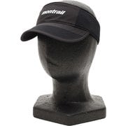 トランスアルプスランニングバイザー XU0198 010 Black [キャップ]