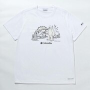 ムースアベニューショートスリーブT PM0172 100 WHT SNOWMAN XXLサイズ [アウトドア カットソー メンズ]
