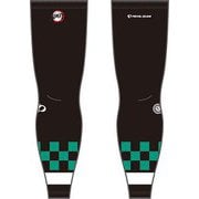 KM411-1-S [鬼滅の刃 プリント レッグカバー 竈門炭治郎 Sサイズ]