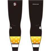 KM411-2-S [鬼滅の刃 プリント レッグカバー 我妻善逸 Sサイズ]