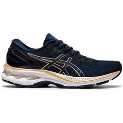 ヨドバシ Com アシックス Asics Gel Kayano 27 ゲルカヤノ27 1012a649 French Blue Champagne 25 5cm ランニングシューズ レディース 通販 全品無料配達