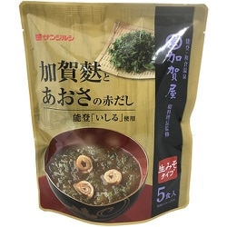 加賀屋総料理長監修 加賀麩とあおさの赤だし [即席みそ汁]
