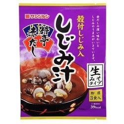 即席料亭 赤だし殻付きしじみ汁 [即席みそ汁]