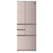 プラズマクラスター冷蔵庫 (502L・フレンチドア) 6ドア 除菌機能 シャインブラウン SJ-X504H-T
