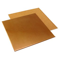 59040 [スチールパネル 20x20cm ブラシブロンズ 2枚入]