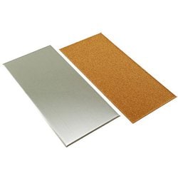 59041 [スチールパネル 20x10cm シルバー 25枚入]