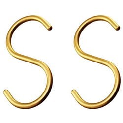 アルミSフック 大 ゴールド 2本入 95361