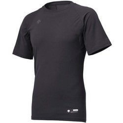 丸首半袖アンダーシャツ STD721 (BLK)ブラック Sサイズ [ウェア アンダーウェア]