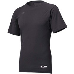 丸首半袖アンダーシャツ STD721 (BLK)ブラック Oサイズ [ウェア アンダーウェア]