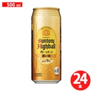 角ハイボール 濃いめ 9度 500ml×24缶（ケース） [ハイボール]