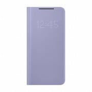 Galaxy S21 5G 用 純正ケース Smart LED View Cover Violet EF-NG991PVEGJP