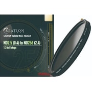 CREATION Variable ND2.5-256/V 82mm [可変式NDフィルター クリエーションシリーズ]