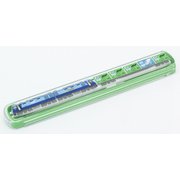 JR貨物コンテナ HS-16 引フタ箸箱セット 19.5cm（グリーン）