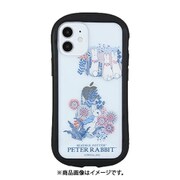 PR-59B [iPhone 12 mini 用 ハイブリッドクリアケース ピーターラビット ラインアート]
