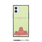 KP-21A [iPhone 12 mini 用 スクエアガラスケース カピバラさん]