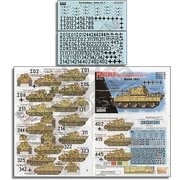 AXT351017 1/35 ミリタリー用デカール WW.II 独 第51戦車大隊所属のパンターD型 バッチ2 クルスク1943 [プラモデル用パーツ]