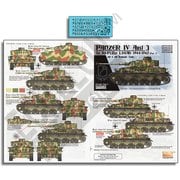 AXT721036 1/72 ミリタリー用デカール WW.II 独 ドイツ武装親衛隊 第1SS機甲師団（LAH）所属のIV号戦車J型 1944～1945 パート2 [プラモデル用パーツ]