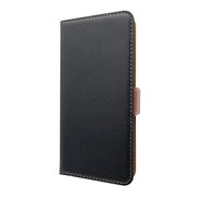Galaxy S21 5G 用 薄型手帳ケース サイドマグネット BK×DBR 6157GS21BO