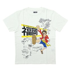 ヨドバシ Com ファインプラス ワンピース ルフィ 福岡 Tシャツ White Mサイズ キャラクターグッズ 通販 全品無料配達
