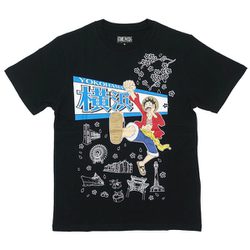 ヨドバシ Com ファインプラス 2231 ワンピース ルフィ 横浜 Tシャツ Black Mサイズ キャラクターグッズ 通販 全品無料配達