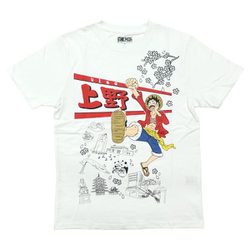 ヨドバシ Com ファインプラス 2238 ワンピース ルフィ 上野 Tシャツ White Sサイズ キャラクターグッズ 通販 全品無料配達