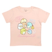 22833897 すみっコぐらし KIDS ペンペンアイス Tシャツ PINK 130cm [キャラクターグッズ]