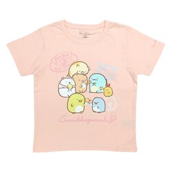 22833897 すみっコぐらし KIDS ペンペンアイス Tシャツ PINK 140cm [キャラクターグッズ]