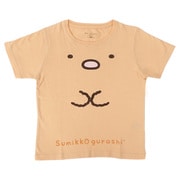 22833898 すみっコぐらし KIDS なりきり Tシャツ ORANGE とんかつ 110cm [キャラクターグッズ]
