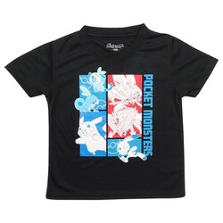 ヨドバシ Com ファインプラス ポケットモンスター Kids ポケモン Tシャツ Black 1cm キャラクターグッズ 通販 全品無料配達