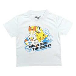 ヨドバシ Com ファインプラス ポケットモンスター Kids ピカチュウ ヒバニースポーツtシャツ White 1cm キャラクターグッズ 通販 全品無料配達