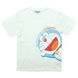 ヨドバシ Com ファインプラス ドラえもん ひょっこり Tシャツ White Sサイズ キャラクターグッズ 通販 全品無料配達