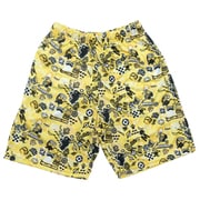 22848490 ミニオンズ KIDS バスケット 総柄パンツ YELLOW 130cm [キャラクターグッズ]