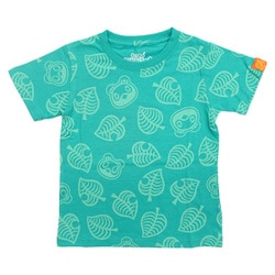 ヨドバシ Com ファインプラス あつまれどうぶつの森 Kids 木の葉 総柄 Tシャツ Green 130cm キャラクターグッズ 通販 全品無料配達