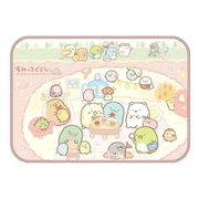 すみっコぐらし フランネルブランケット ピンク [キャラクターグッズ]