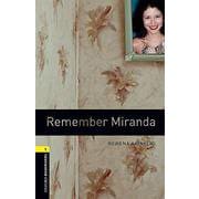 Oxford Bookworms Library 3rd Edition Stage 1 Remember Miranda [洋書ELT]