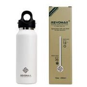 真空断熱ボトル REVOMAX2 SLIM 12oz 355ml マットホワイト DWF-12115S