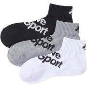 直角３Ｐソックスショート DMALJB41 (MIX)ミックス 22-24cm [アウトドア ソックス]
