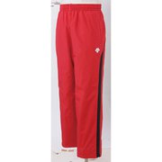 ウインドブレーカーパンツ DTM-3550P (RDBK)レッド×ブラック XOサイズ [スポーツウエア パンツ ユニセックス]