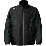 ウインドブレーカージャケット DTM-3911 (BLG)ブラック×グリーン Sサイズ [スポーツウエア ジャケット ユニセックス]