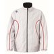 ウインドブレーカージャケット DTM-3911 (WHR)ホワイト×レッド Mサイズ [スポーツウエア ジャケット ユニセックス]