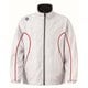 ウインドブレーカージャケット DTM-3911 (WHR)ホワイト×レッド Lサイズ [スポーツウエア ジャケット ユニセックス]