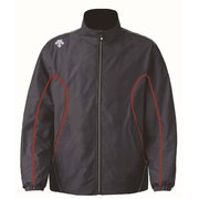 ウインドブレーカージャケット DTM-3911 (INR)インクグレー×レッド Sサイズ [スポーツウエア ジャケット ユニセックス]