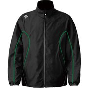 エクスプラスサーモジャケット DTM-3912 (BLG)ブラック×グリーン Sサイズ [スポーツウエア ジャケット ユニセックス]