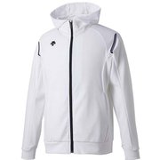 トレーニングジャケット DTM-1013 (WHT)ホワイト×ブラック Sサイズ [スポーツウエア ジャケット ユニセックス]