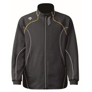 トレーニングジャケット DTM-1910B (CHY)チャコール×イエロー Sサイズ [スポーツウエア ジャケット ユニセックス]