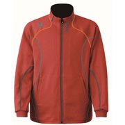 トレーニングジャケット DTM-1910B (TRO)トゥルーレッド×オレンジ Sサイズ [スポーツウエア ジャケット ユニセックス]