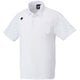 ポロシャツ（ポケット付） DTM-4601B (WHT)ホワイト×ブラック Sサイズ [スポーツウェア シャツ ユニセックス]