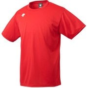 ワンポイントハーフスリーブシャツ DMC-5801B (TRD)Ｔレッド Mサイズ [スポーツウェア Tシャツ ユニセックス]