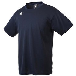 ワンポイントハーフスリーブシャツ DMC-5801B (UNV)Ｕネイビー Sサイズ [スポーツウェア Tシャツ ユニセックス]