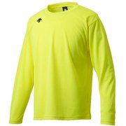 ワンポイントロングスリーブシャツ DMC-5801LB (YLIM)Ｙライム Sサイズ [スポーツウェア 長袖Tシャツ ユニセックス]